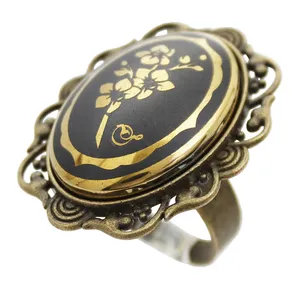 انگشتر زنانه مدل حدید آذر ماه کد 7025