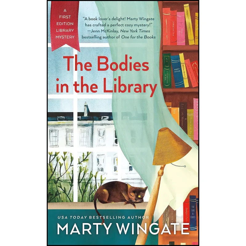 کتاب The Bodies in the Library  اثر Marty Wingate انتشارات Berkley