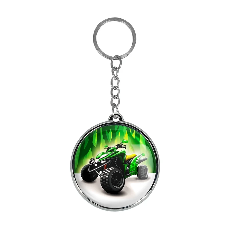 جاکلیدی خندالو طرح موتور چهار چرخ مدل دوطرفه کد 2783827839