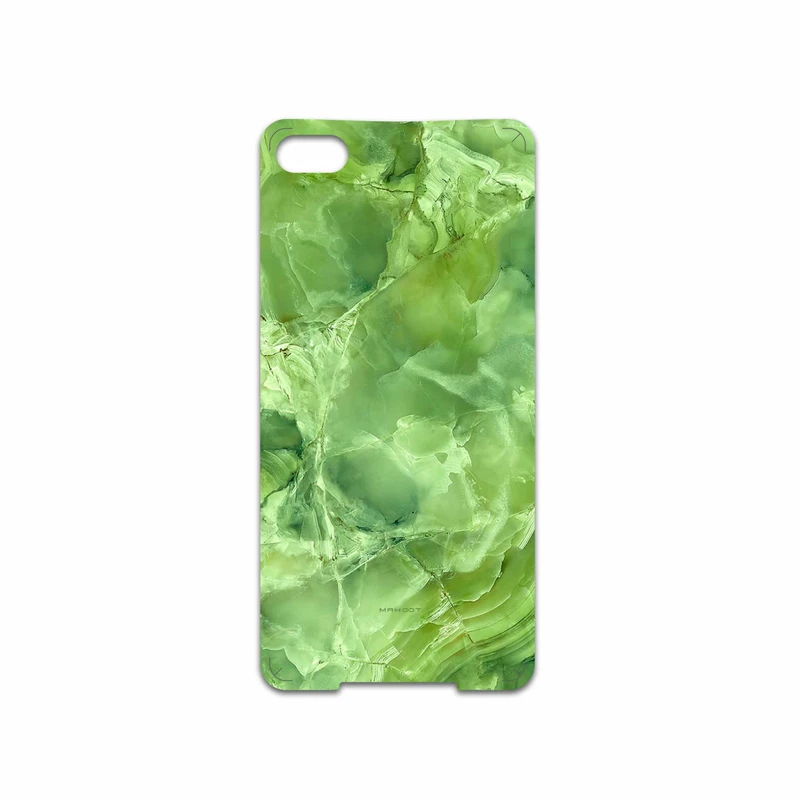برچسب پوششی ماهوت مدل Green-Crystal-Marble مناسب برای گوشی موبایل بلک بری Z30