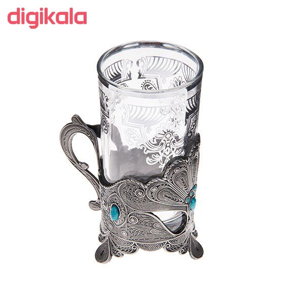 سرویس چای خوری 16 پارچه طرح طاووس main 1 6