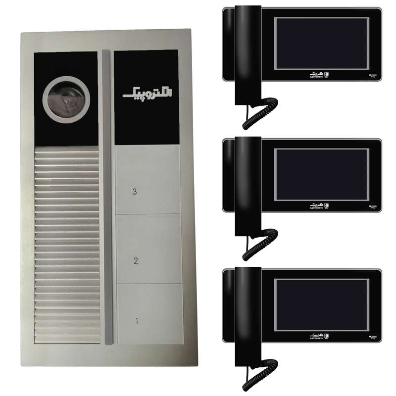 دربازکن تصویری الکتروپیک مدل 996 کد 1043 مجموعه 4 عددی