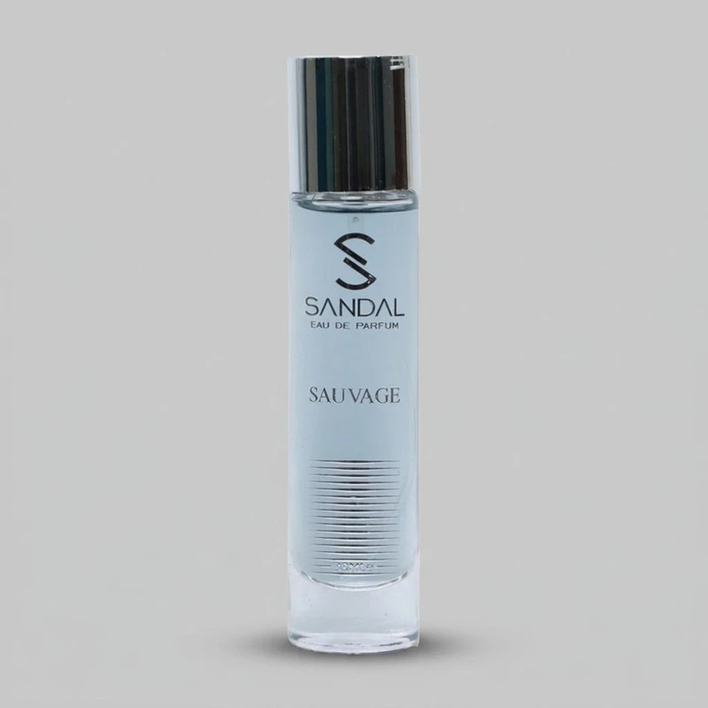 عطر جیبی مردانه صندل مدل ساواج حجم 33 میلی لیتر