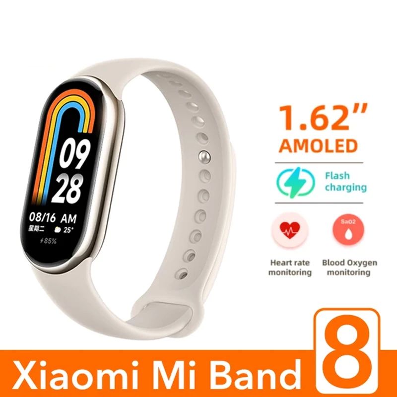 مچ بند هوشمند شیائومی مدل Mi Band 8 گلوبال -  - 5