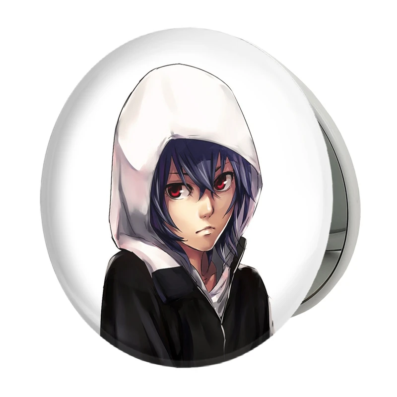 آینه جیبی خندالو طرح کریشیما انیمه توکیو غول Tokyo Ghoul مدل تاشو کد 11918 