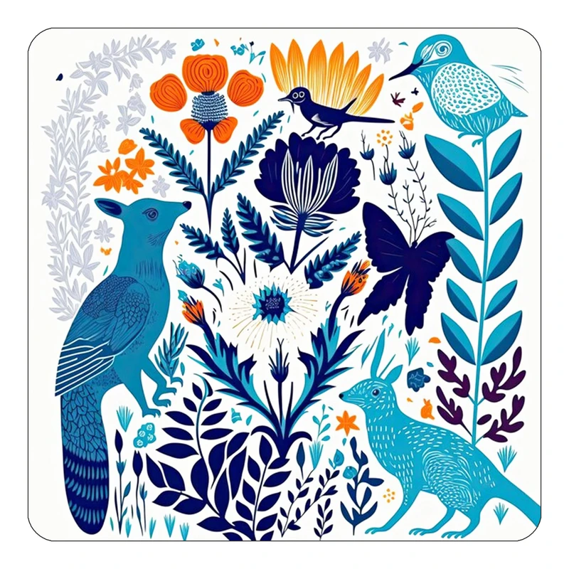 مگنت کاکتی طرح حیوانات رنگی مدل mp26229