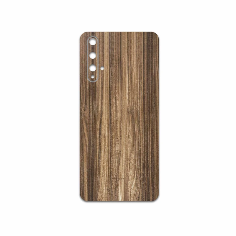برچسب پوششی ماهوت مدل Light-Walnut-Wood مناسب برای گوشی موبایل هوآوی Nova 5T