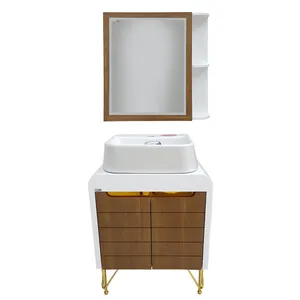 ست کابینت و روشویی البرز مدل A114 بهمراه آینه و باکس
