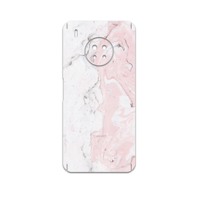 برچسب پوششی ماهوت مدل Blanco-Pink-Marble مناسب برای گوشی موبایل هوآوی Y9a