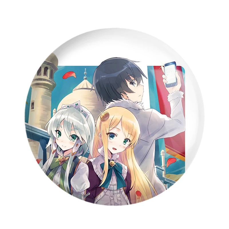 مگنت خندالو مدل انیمه در دنیایی دیگر با تلفن هوشمندم کد 27151