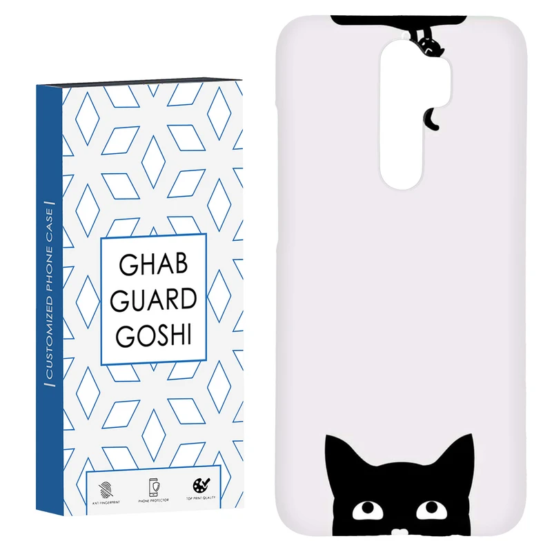 کاور قاب گارد گوشی طرح گربه کد Dimo-872 مناسب برای گوشی موبایل شیائومی Redmi 9 / Redmi 9 Prime