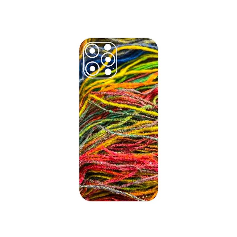 برچسب پوششی ماهوت مدل Fabric Texture 9 مناسب برای گوشی موبایل اپل iPhone 12 Pro Max