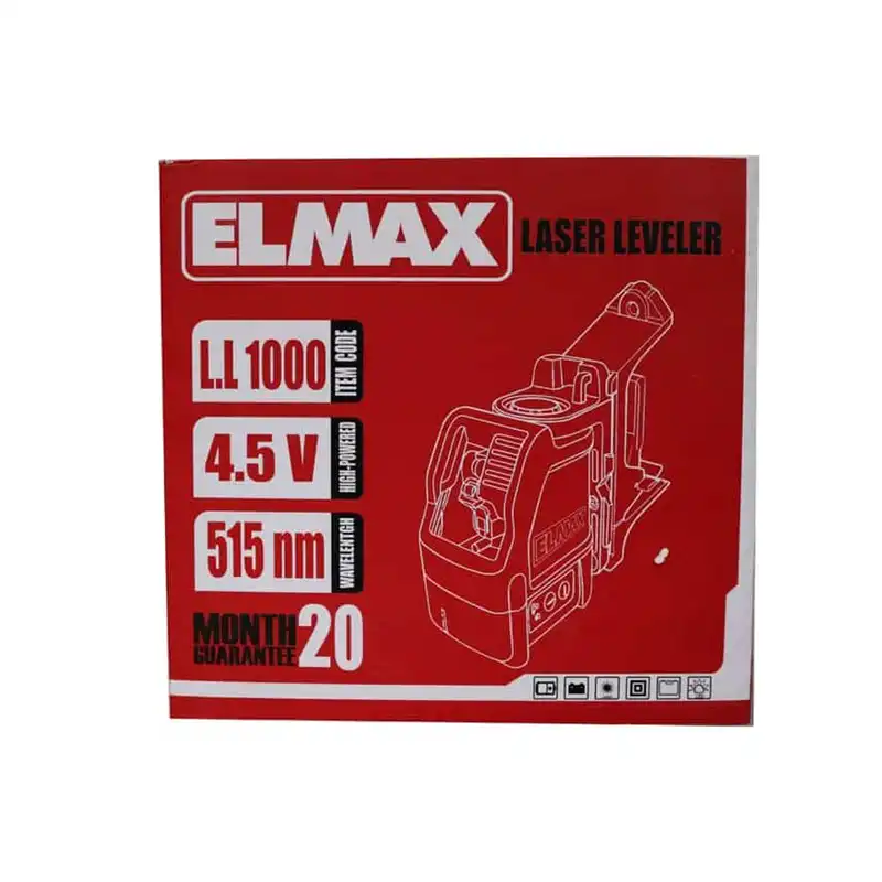 تراز لیزری المکس مدل 1000