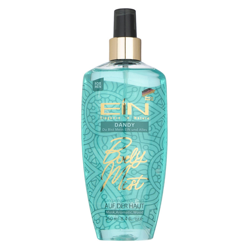بادی اسپلش مردانه ای آی ان مدل DANDY حجم 250 میلی لیتر