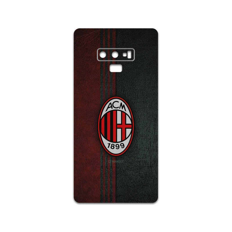 برچسب پوششی ماهوت مدل AC-Milan-FC مناسب برای گوشی موبایل سامسونگ Galaxy Note 9