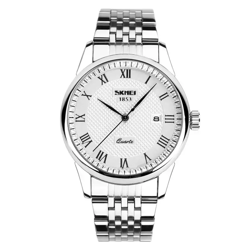 ست ساعت مچی عقربه ای زنانه و مردانه اسکمی مدل 9058S