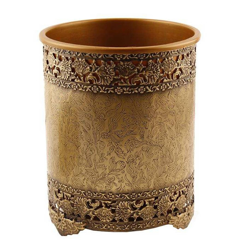 ست سطل و جای دستمال کاغذی دیانا مدل گرد 8A ست سطل و جای دستمال کاغذی دیانا مدل گرد 8A