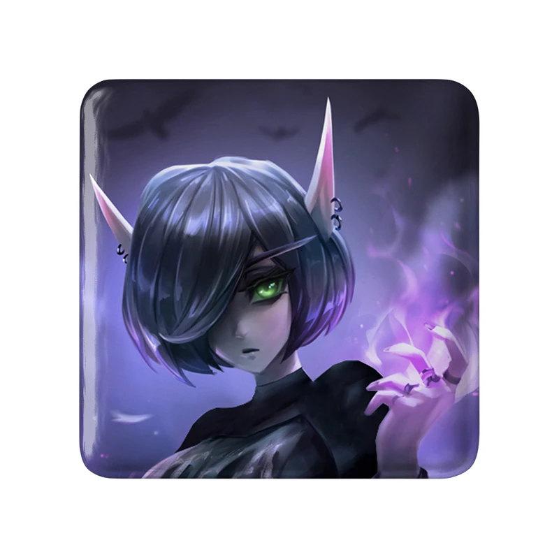 مگنت خندالو طرح بازی دنیای وارکرفت (World of Warcraft) مدل مربعی کد 31816