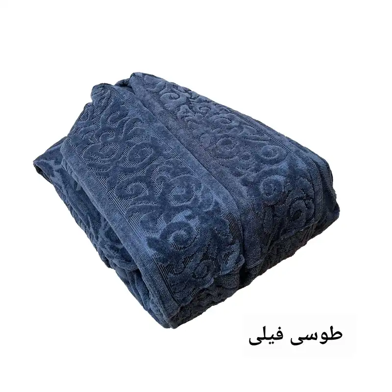 حوله پالتویی موردوم طرح پیچک سایز 135