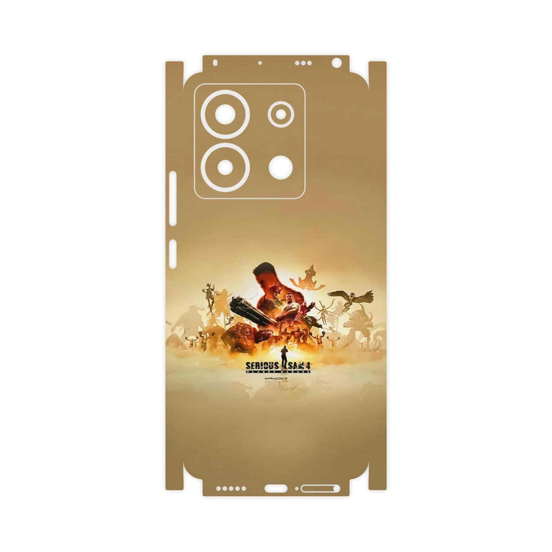 برچسب پوششی ماهوت مدل Serious Sam Game Series-FullSkin مناسب برای گوشی موبایل شیائومی Poco X6