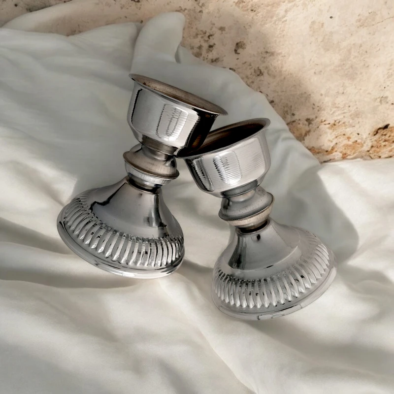 عکس شماره 11 : جاشمعی مدل تاج-الدوله مجموعه 2 عددی