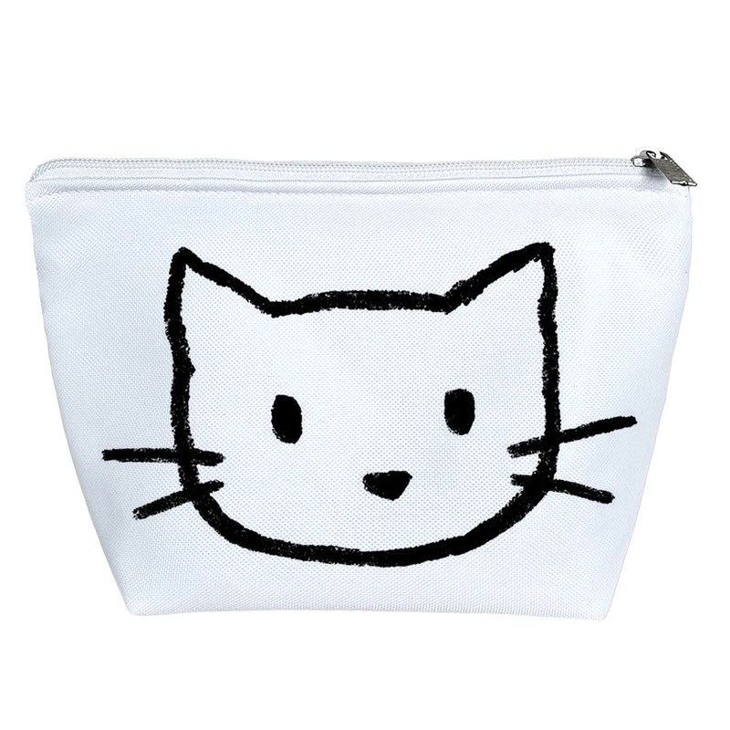 کیف لوازم آرایش دخترانه خندالو مدل گربه بامزه کد 3432