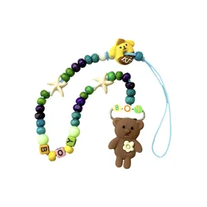 زنجیر پستانک مدل خرس و دونات