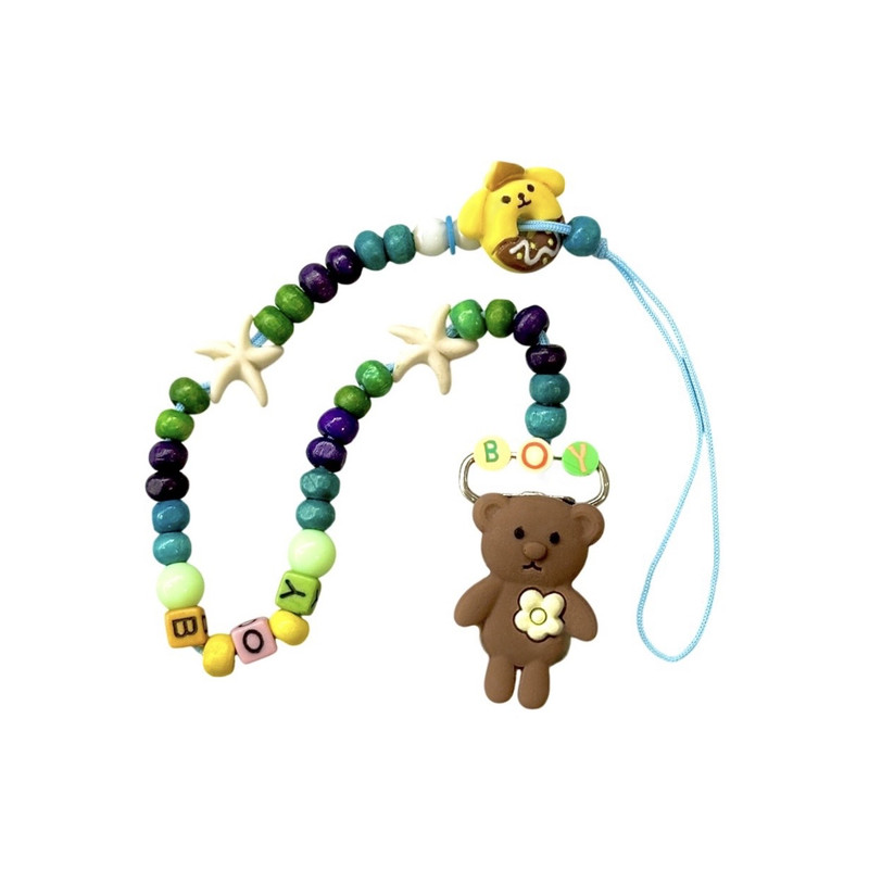 زنجیر پستانک مدل خرس و دونات