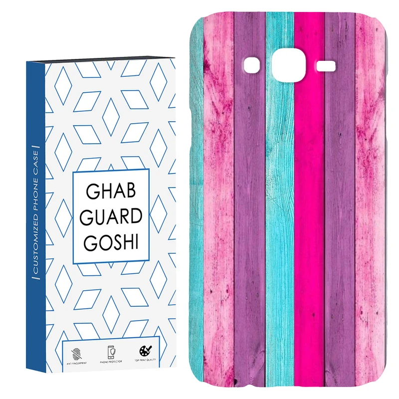 کاور قاب گارد گوشی طرح چوب رنگی کد Dimo-253 مناسب برای گوشی موبایل سامسونگ Galaxy J7 2015 / J7 core / J700