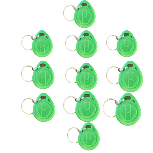 تگ RFID مدل جاسوئیچی کد 125KHZ Em-125g بسته 10 عددی