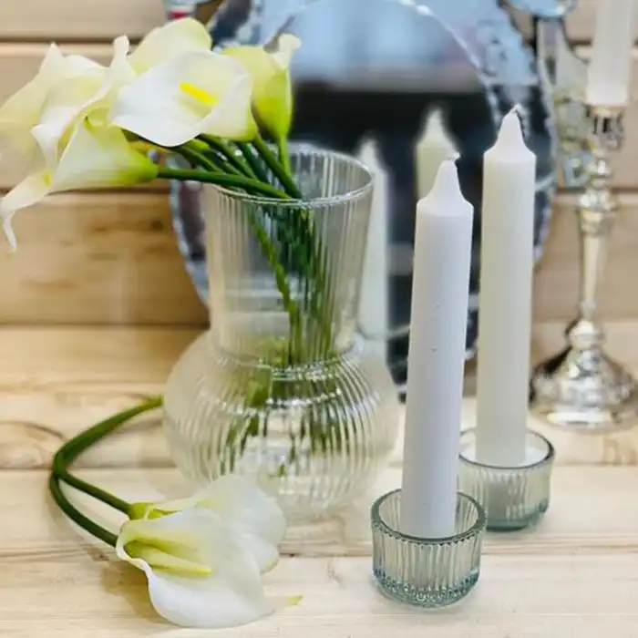 گلدان دکوری مدل خط دار