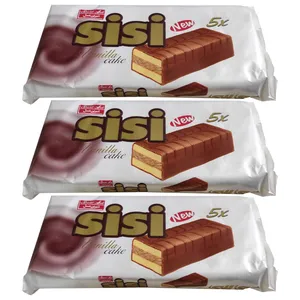 کیک روکش کاکائو سی سی شیرین عسل - 150 گرم بسته 3 عددی