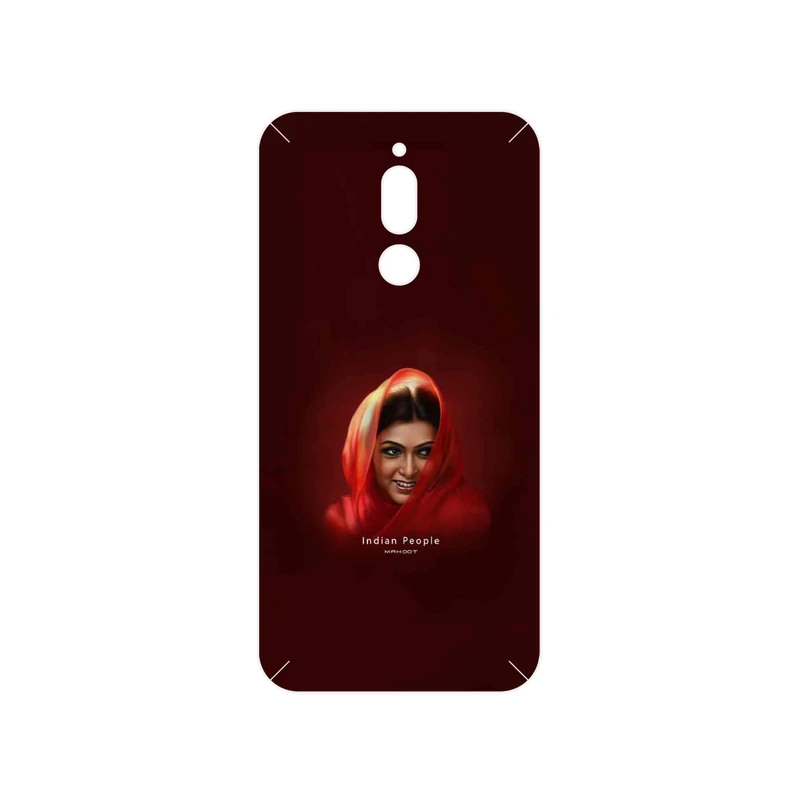 برچسب پوششی ماهوت مدل Portrait of an Indian Woman مناسب برای گوشی موبایل شیائومی Redmi 8