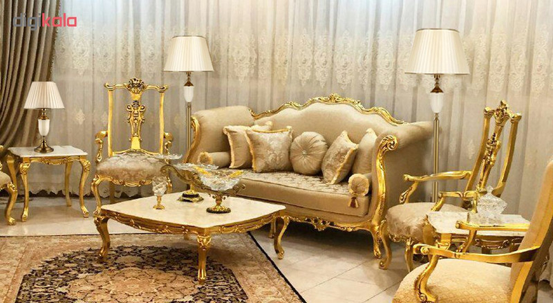ست آباژور ایستاده و رومیزی آصفیان طرح مولن روژ مدل MRK7 مجموعه 2 عددی