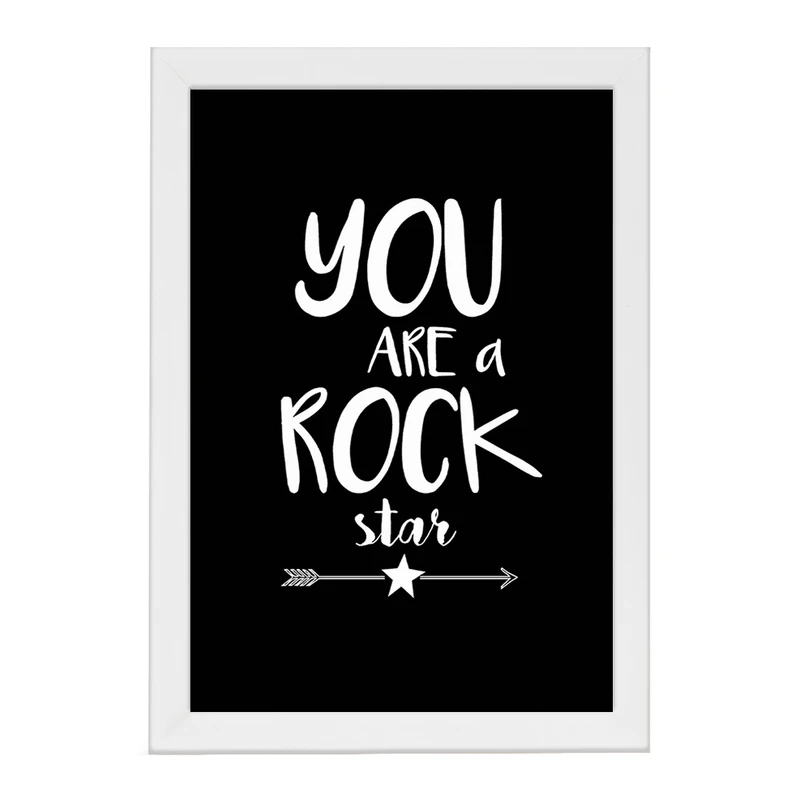 تابلو خندالو مدل You Are A Rock Star کد F11419