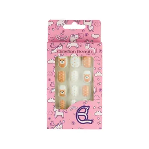 ناخن مصنوعی بچگانه کریستین بیوتی کد NM52 بسته 12 عددی