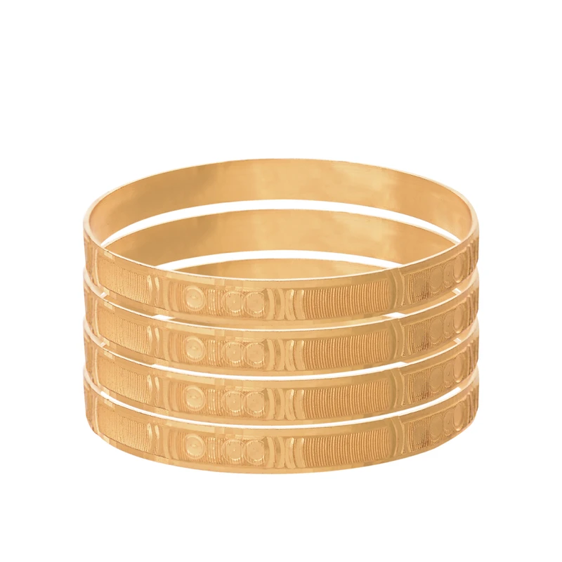 النگو دخترانه مدل AL6007_1 بسته 4 عددی 