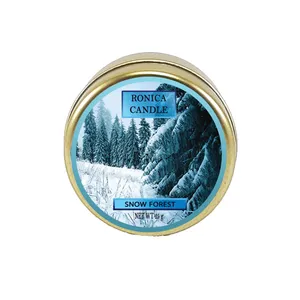 شمع رونیکا مدل جنگل برفی