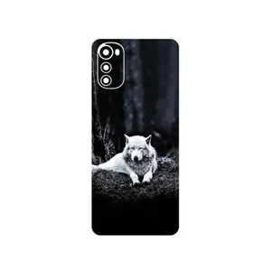 MAHOOT Dire_Wolf Cover Sticker for Motorola Moto E32s