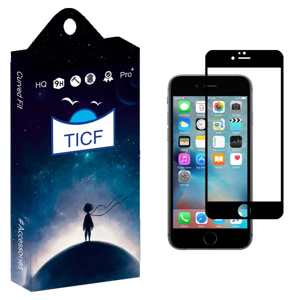 محافظ صفحه نمایش تی ای سی اف مدل +HD مناسب برای گوشی موبایل اپل iPhone 6 Plus