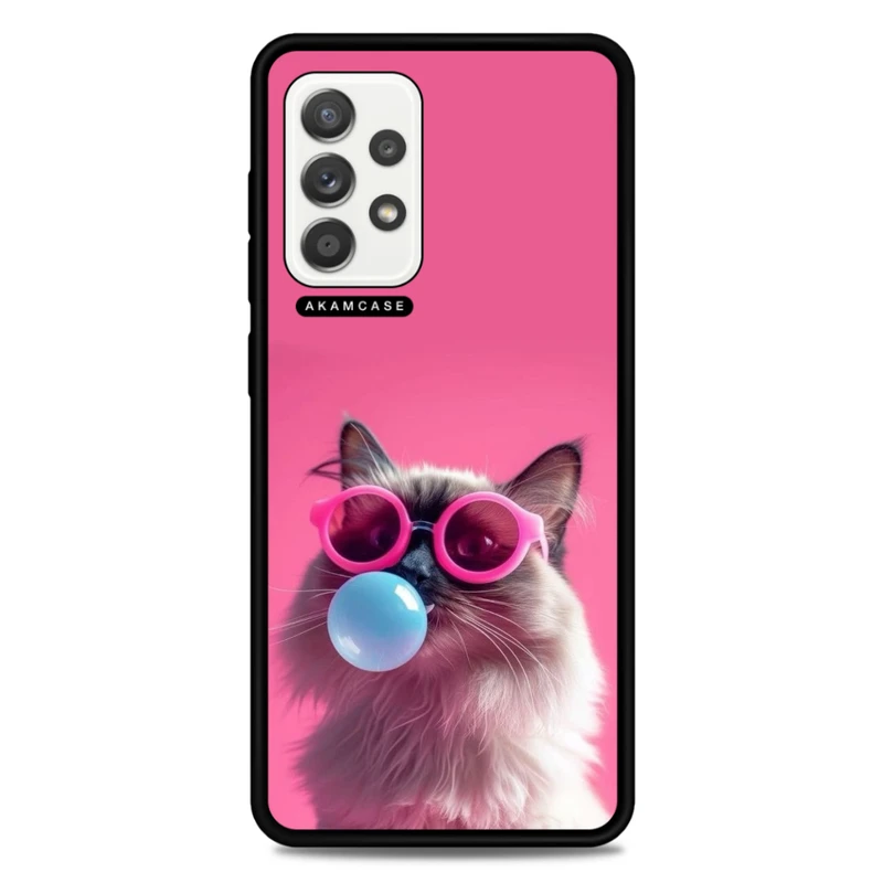 کاور آکام مدل AMC-WSGA52-CATS-37 مناسب برای گوشی موبایل سامسونگ Galaxy A52