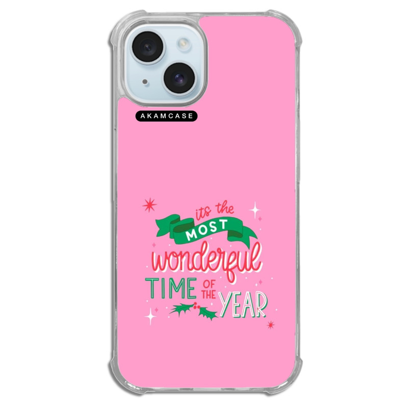 کاور آکام مدل AMCWTA15-CHRISTMAS18 مناسب برای گوشی موبایل اپل iPhone 15