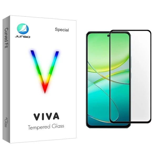 محافظ صفحه نمایش شیشه ای جانبو مدل Viva مناسب برای گوشی موبایل ویوو T3