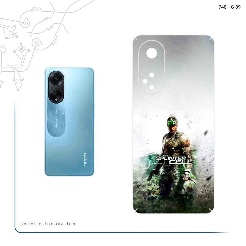 برچسب پوششی ماهوت مدل splintercell Game Series مناسب برای گوشی موبایل اپو A98
