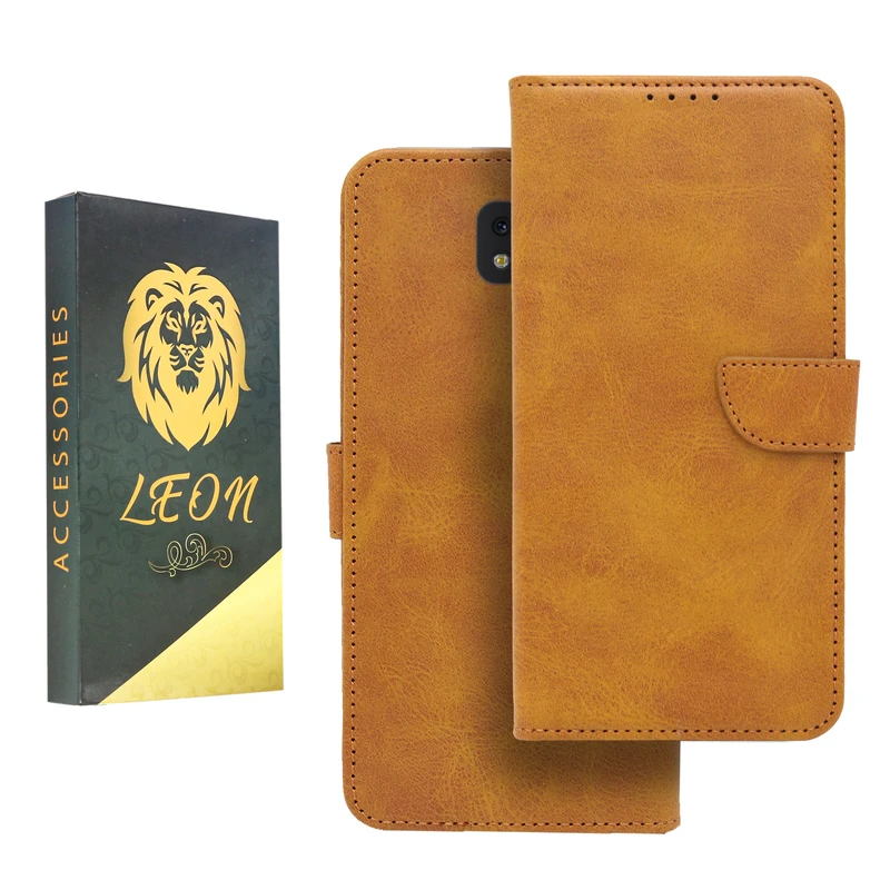 کیف کلاسوری لئون مدل Khoshi مناسب برای گوشی موبایل سامسونگ Galaxy J5 Pro 