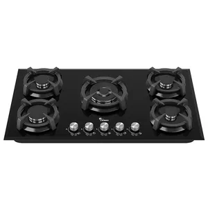 اجاق گاز صفحه‌ای پنج شعله سیمر مدل G598