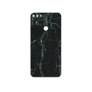 MAHOOT  Graphite-Green-Marble Cover Sticker for Honor 7C