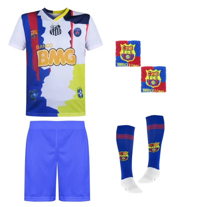 ست 5 تکه لباس ورزشی پسرانه مدل منتخب نیمار کد 2026