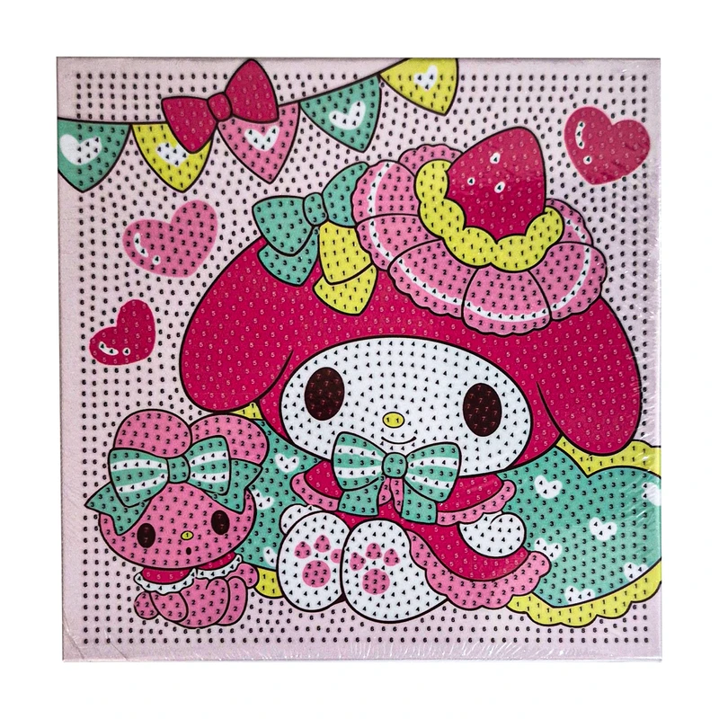 بازی آموزشی  مدل ساخت تابلو نقاشی الماسی طرح ملودی کد 222