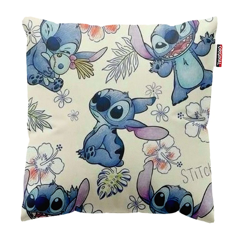 کوسن پاد آفرین طرح کارتونی استیچ کد 2464 سایز 30*30 سانتی متر